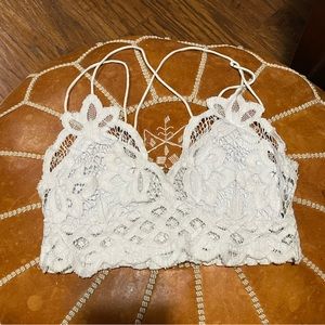 Free People Adella Bralette powder blue